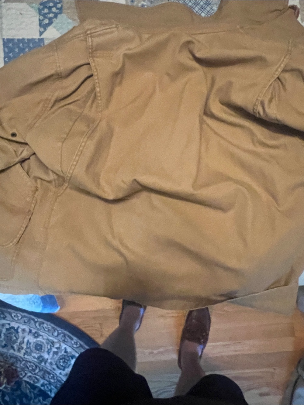 L.L. Bean Men’s Tan Barn Coat - Picture 5 of 6
